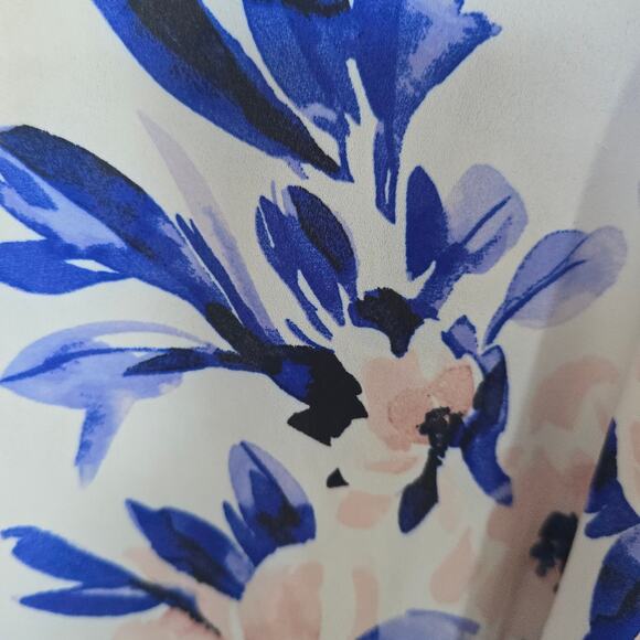 Torrid Floral Babydoll Georgette Flutter Sleeve Blouse Peplum Plus Size 3x - Picture 10 of 15